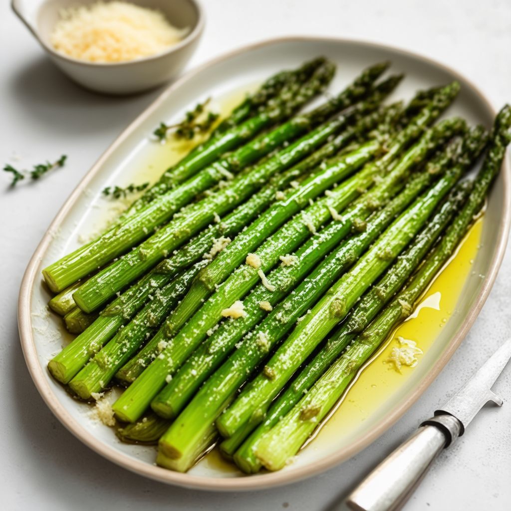Garlic-Parmesan Roasted Asparagus