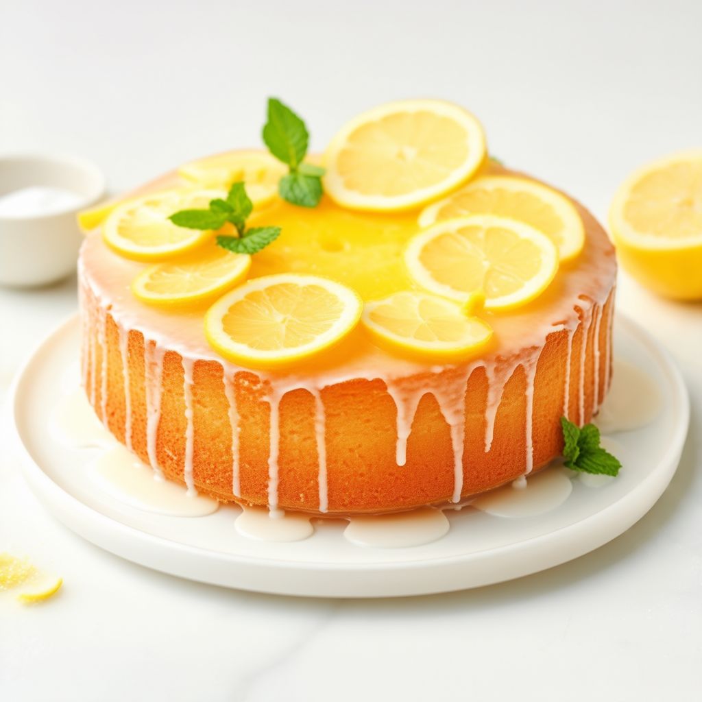 Torta al Limone con Glassa