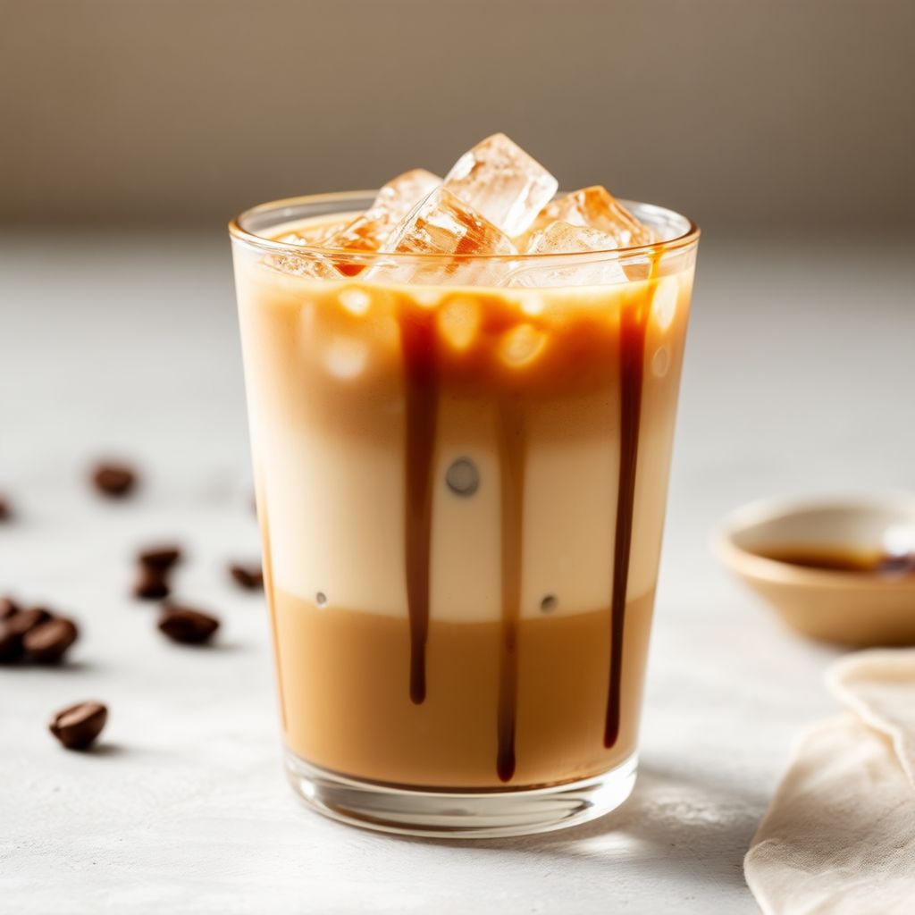 Cremiger Kaffee Bliss Cocktail
