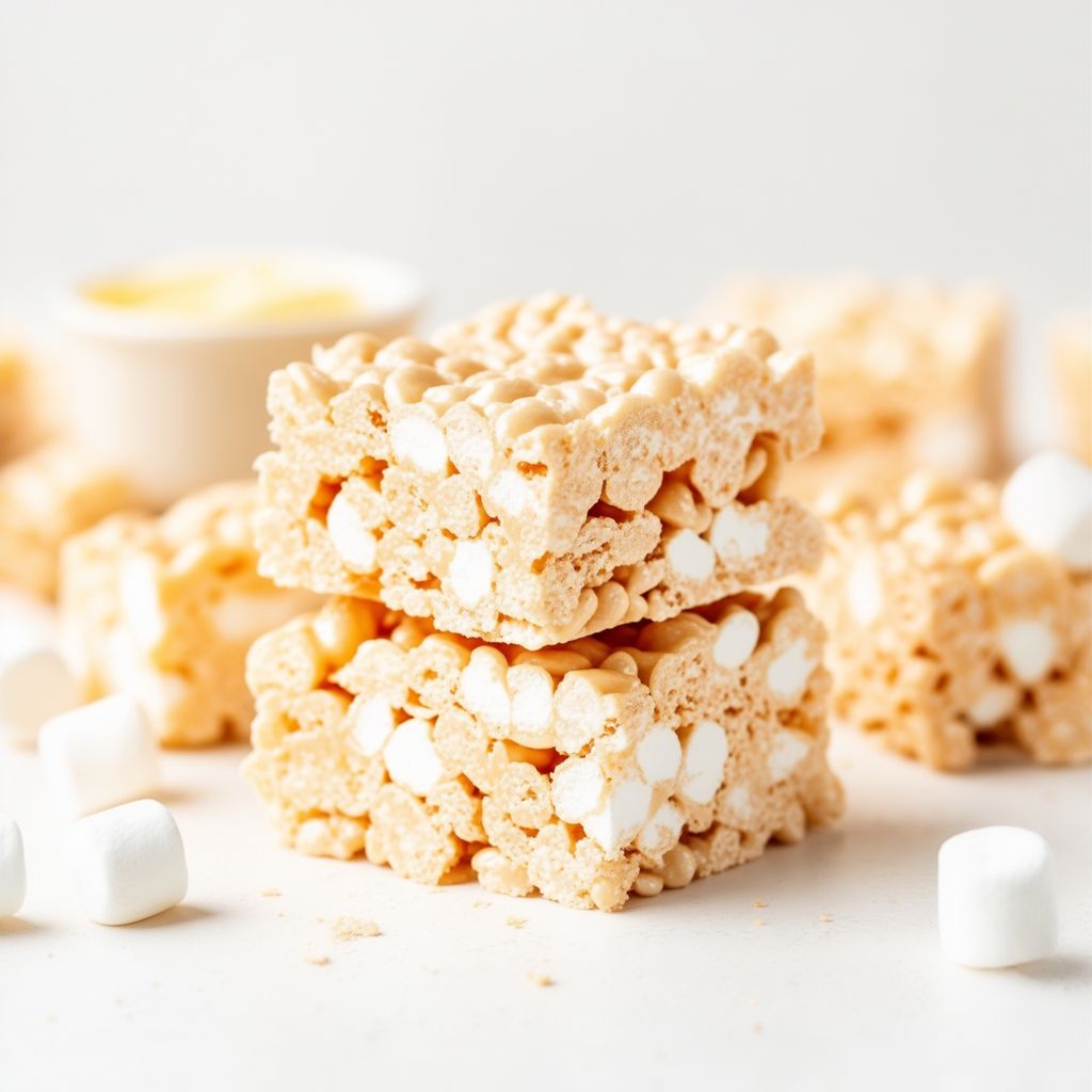 Chewy Marshmallow Treat Squares