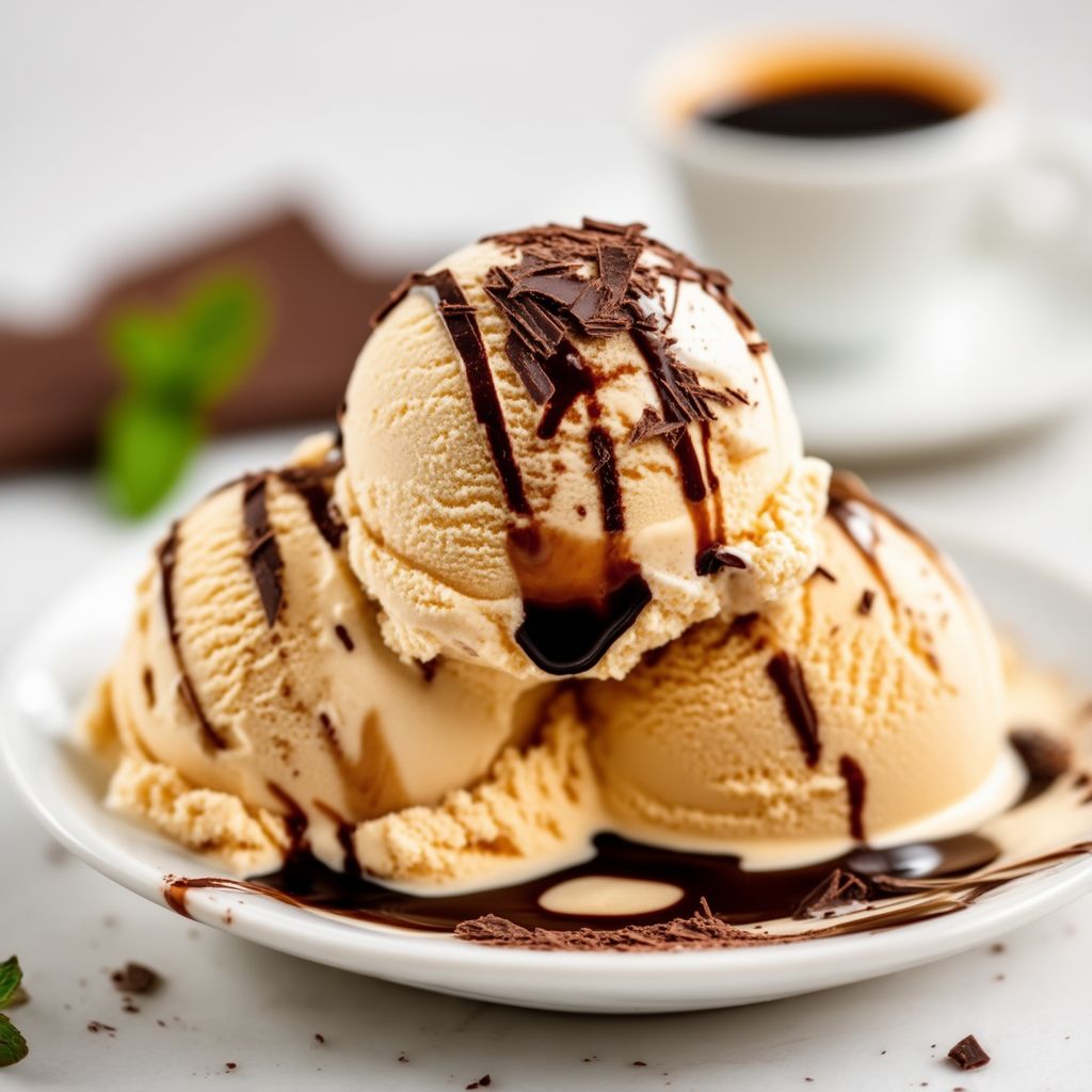 Coffee Liqueur Ice Cream Delight