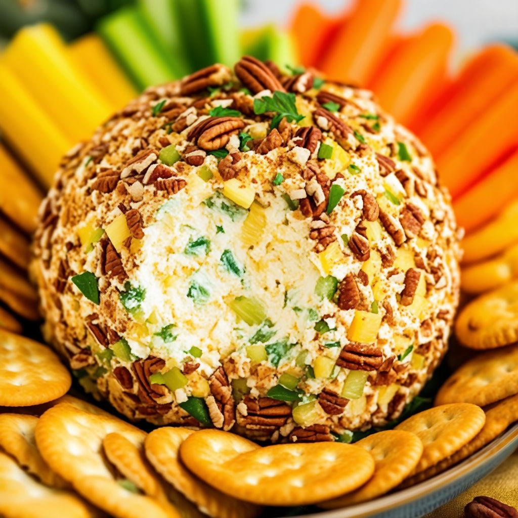 Savory Pineapple Cheese Ball