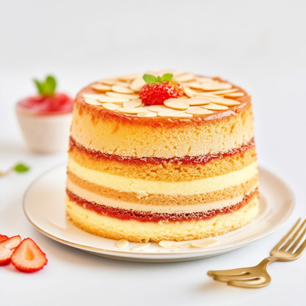 Icelandic Almond Delight Cake