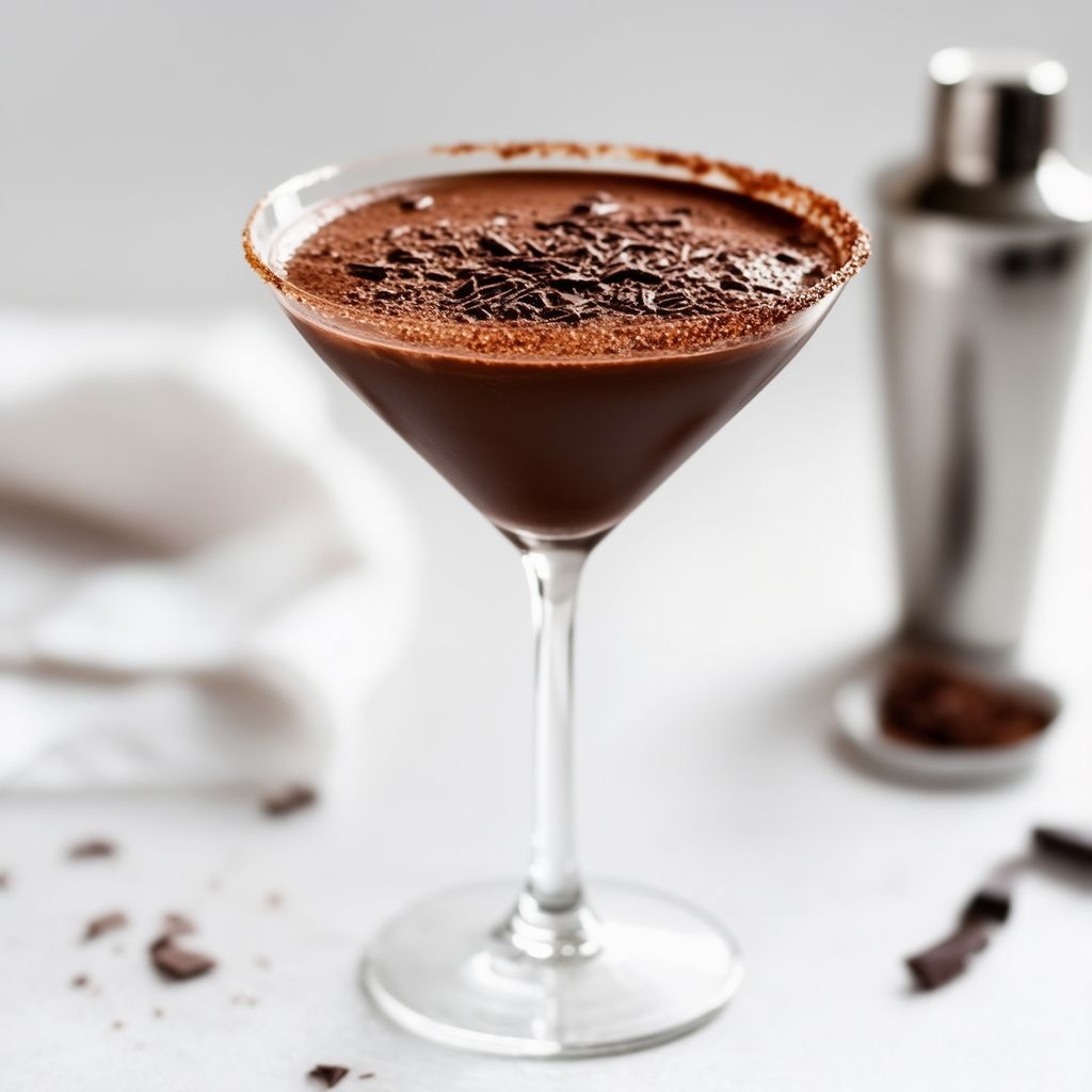 Samtiger Schokoladenmartini