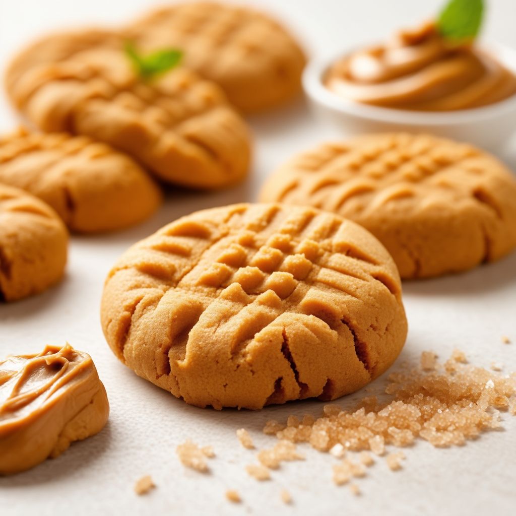 Mehlfreie Erdnussbutter Bliss Cookies