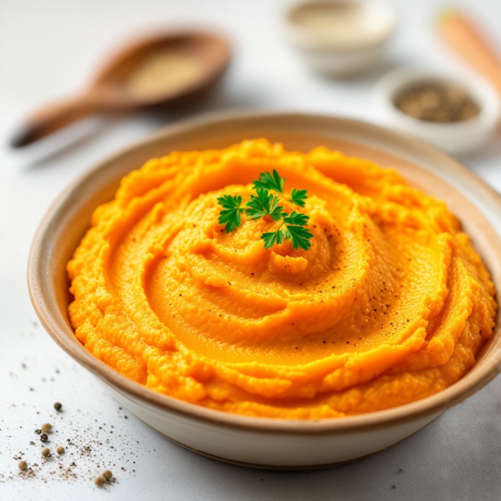 Purè Cremoso di Carote e Pastinache