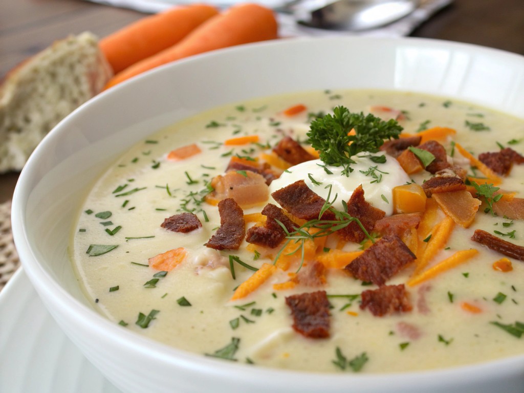 Kartoffelcremesuppe