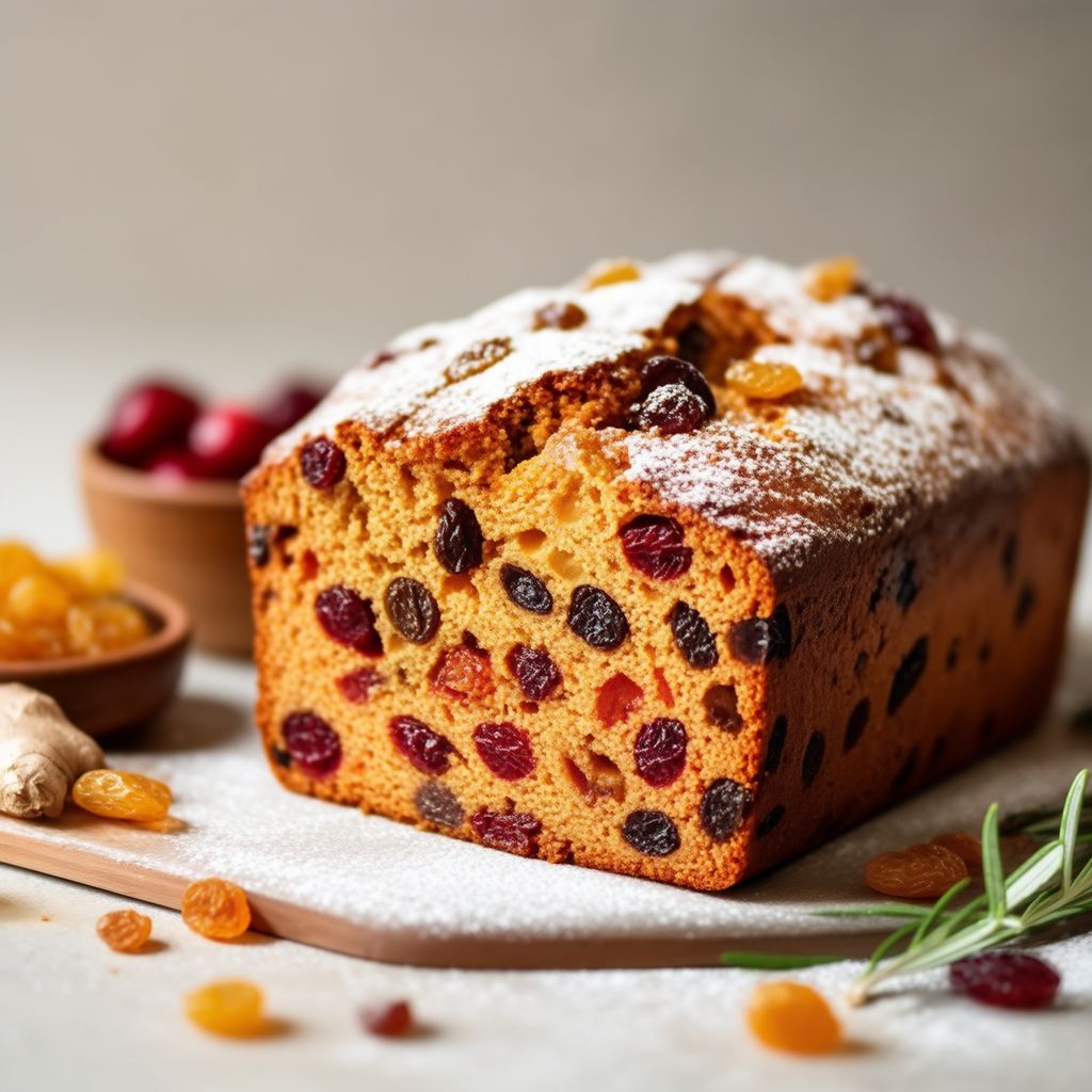 Festive Spiced Fruit Loaf