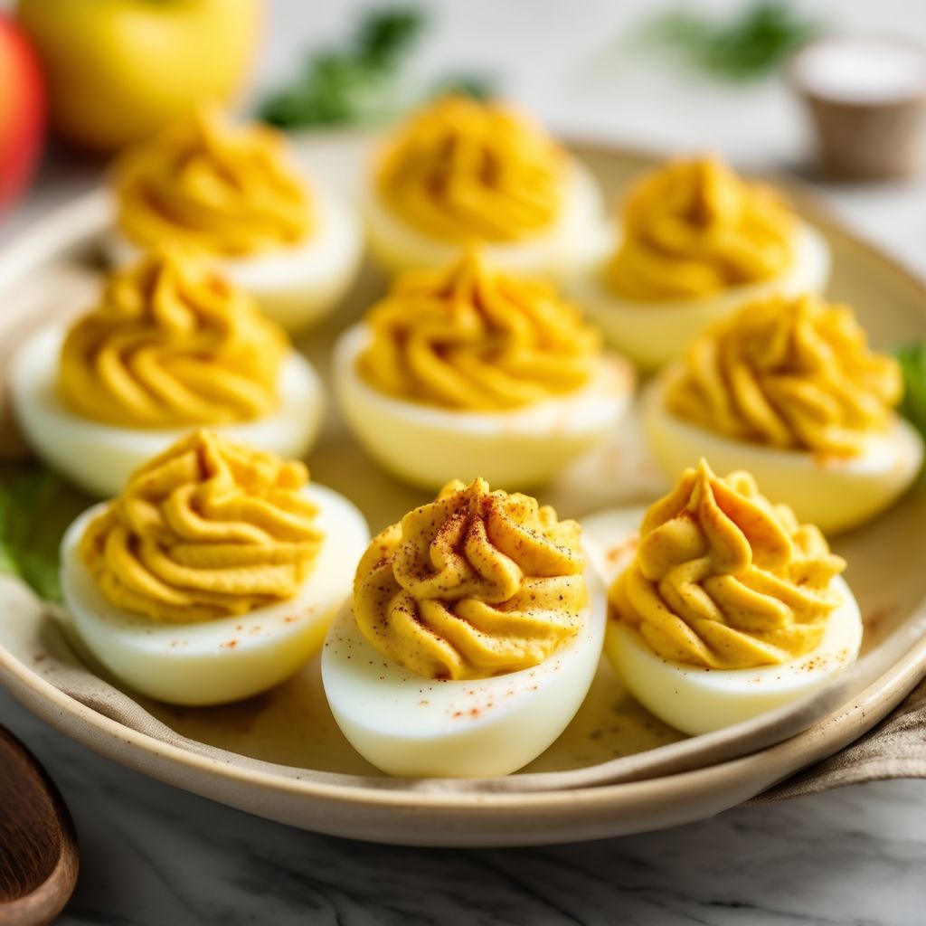 Uova Deviled Piccanti con un Tocco Speciale