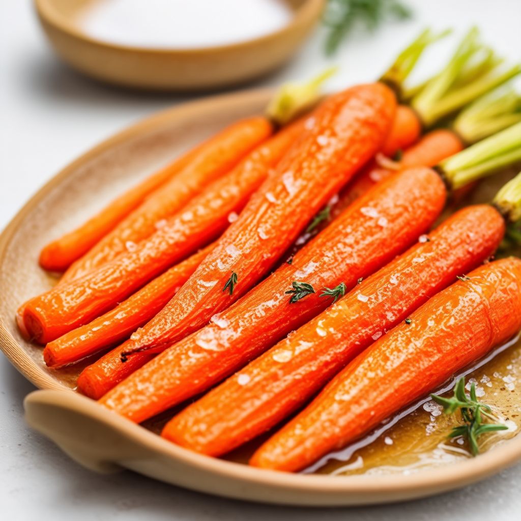 Carote Arrostite al Burro e Miele