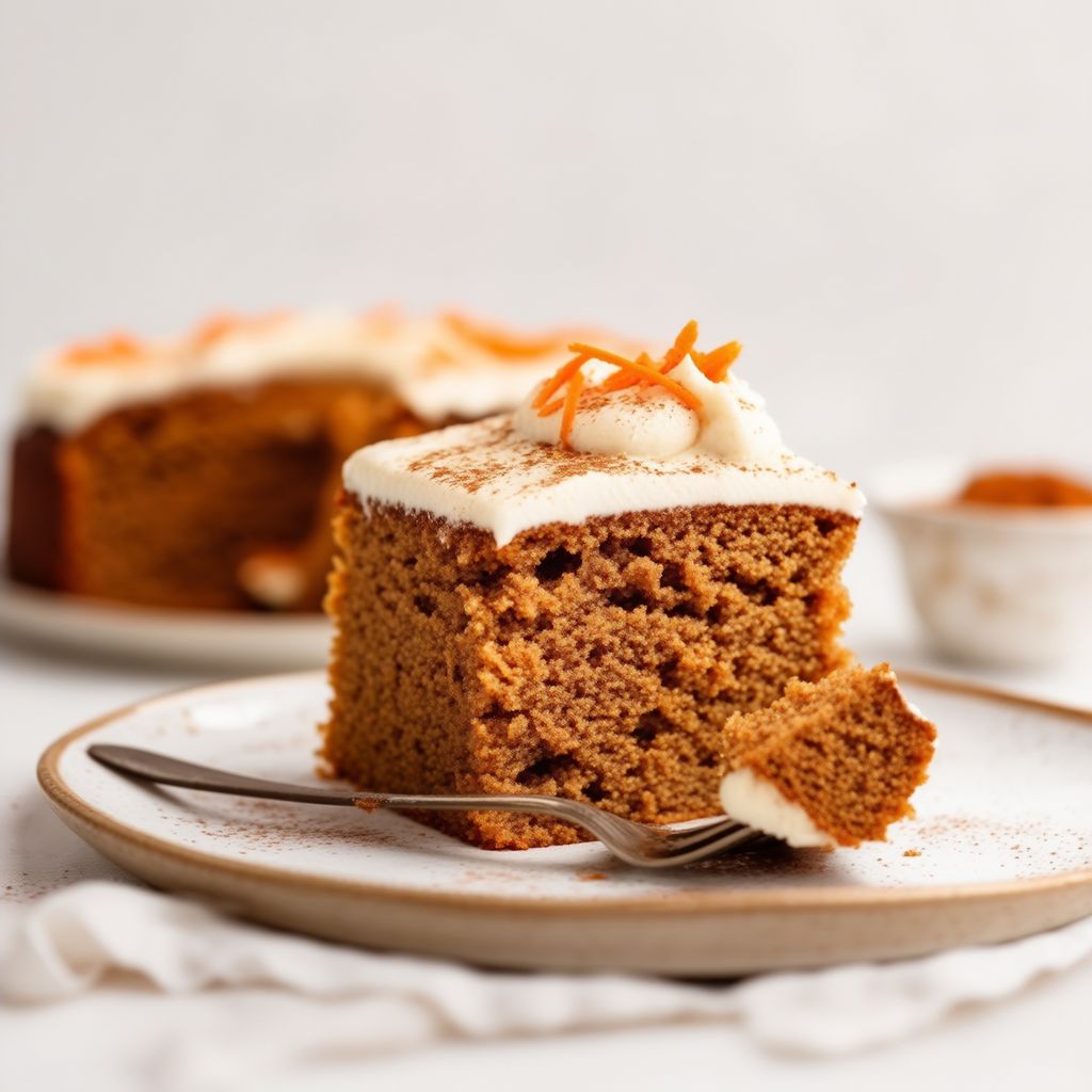 Moist and Flavorful Spiced Carrot Cake