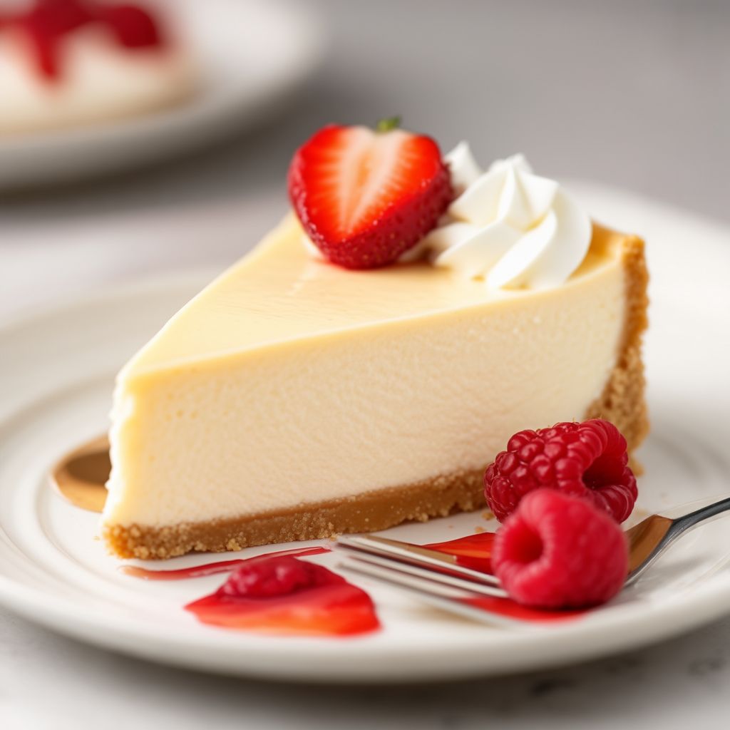 Keto-freundlicher Vanille-Käsekuchen Genuss