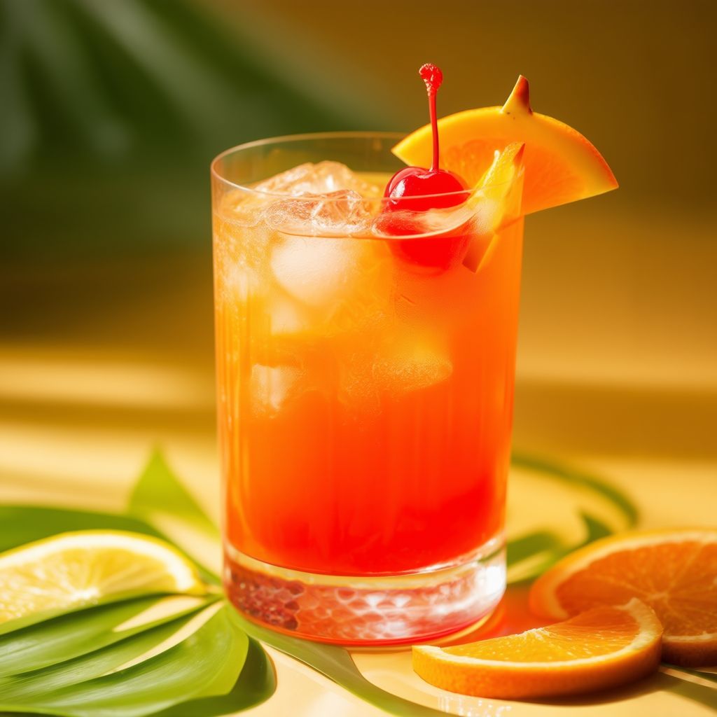 Cocktail Tropical Sunset