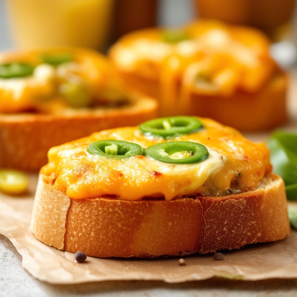 Cheesy Chili Toasts