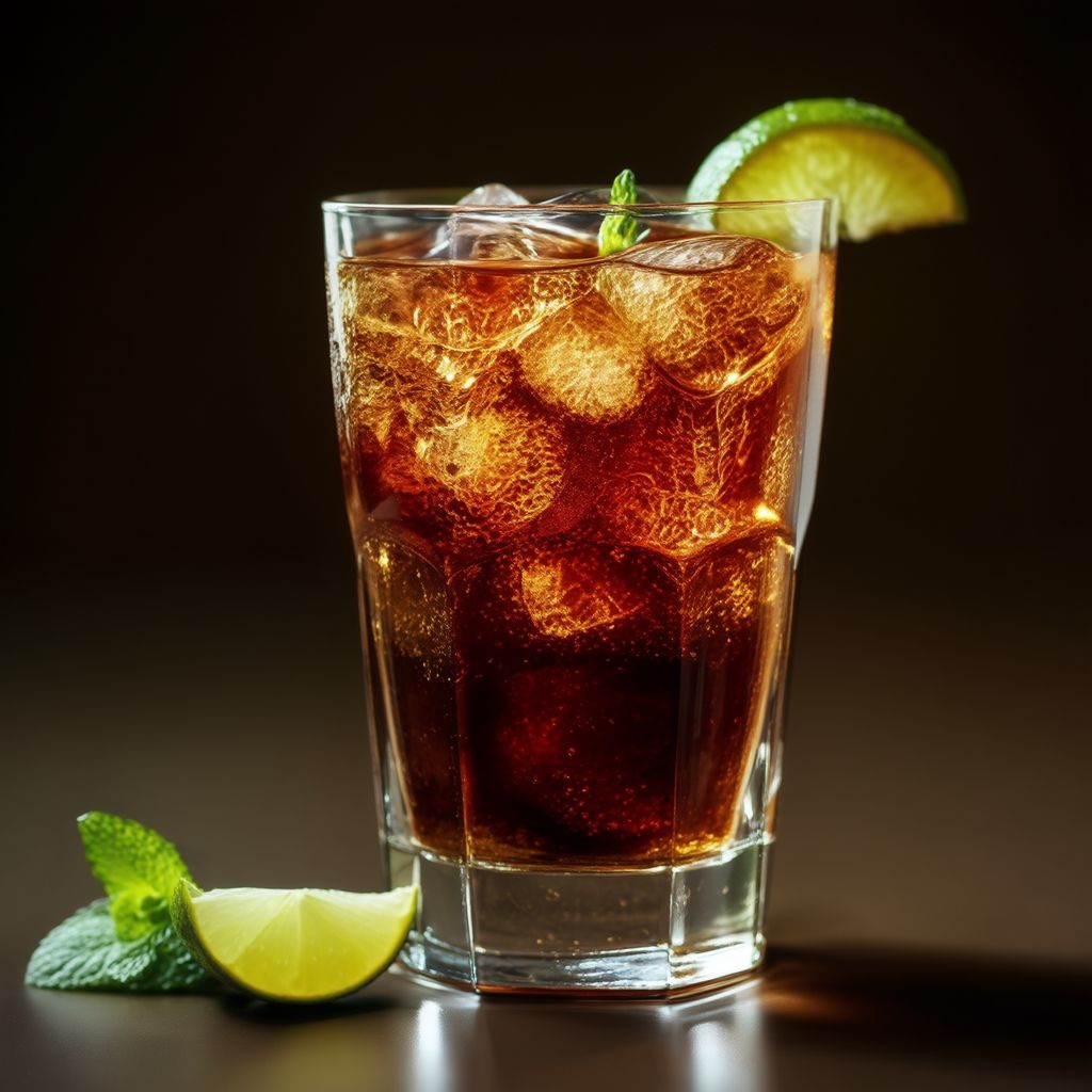 Vanille Wodka Cola Genuss
