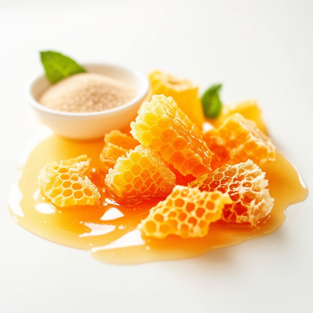 Golden Honeycomb Delight