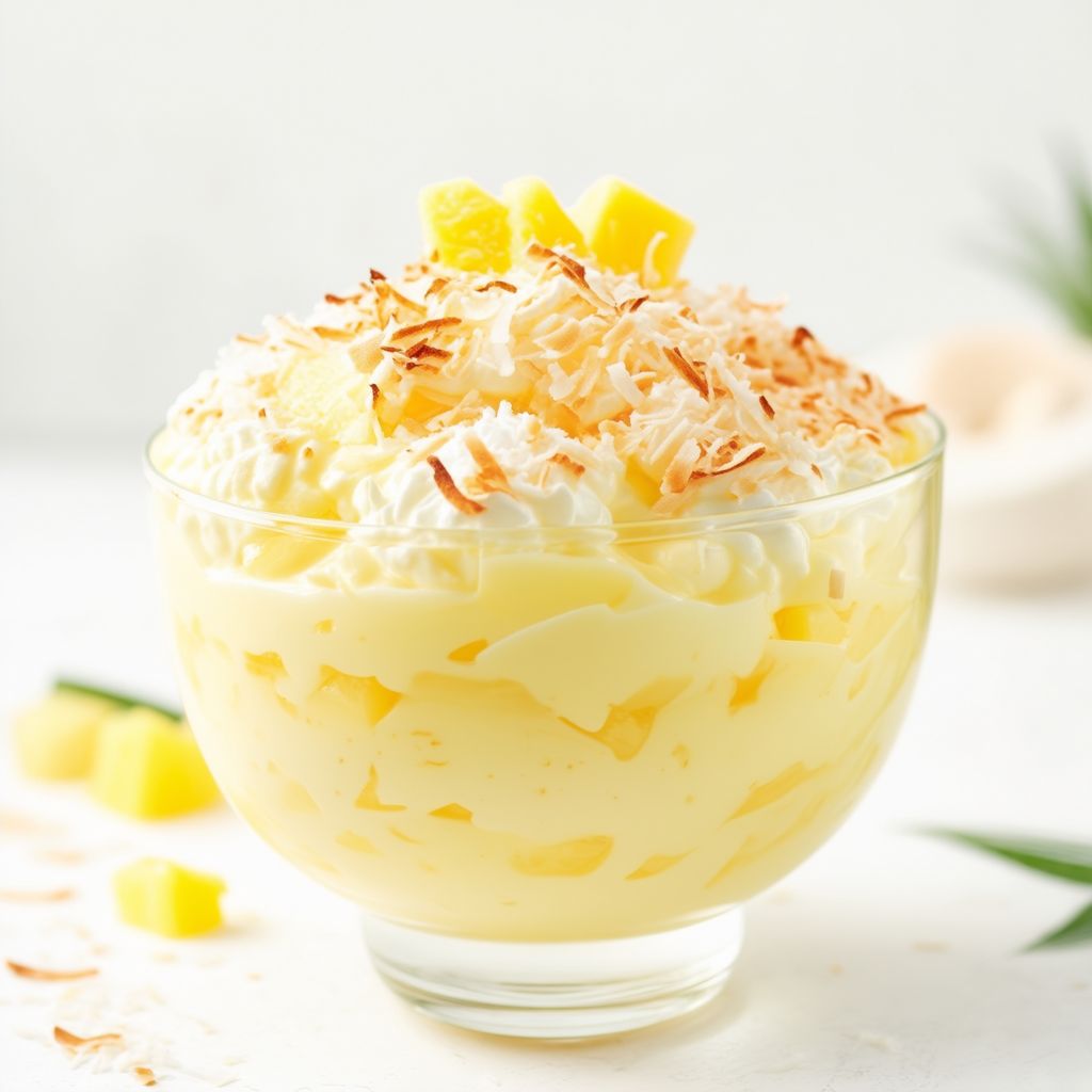 Tropical Coconut Delight Salad