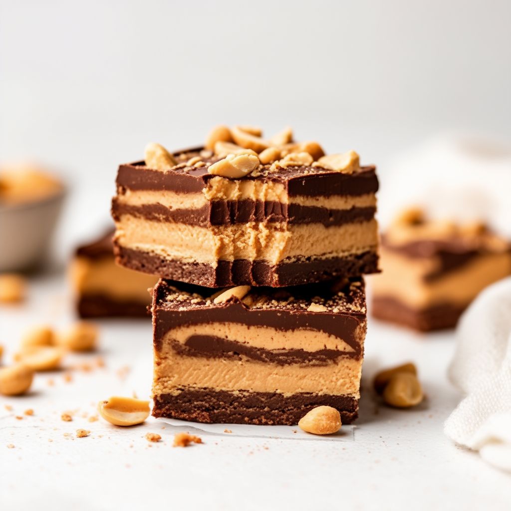 Chocolate Peanut Butter Delight Bars