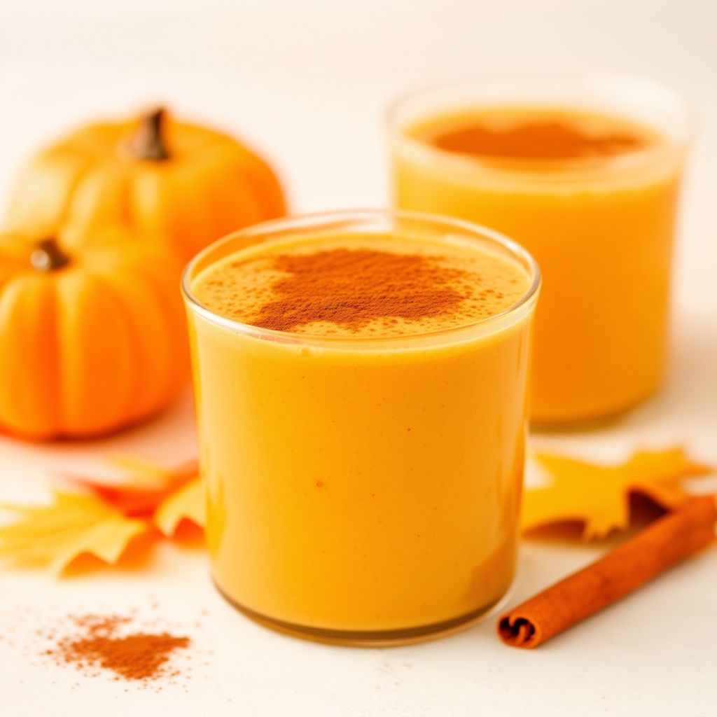 Frullato Cremoso di Zucca Autunnale