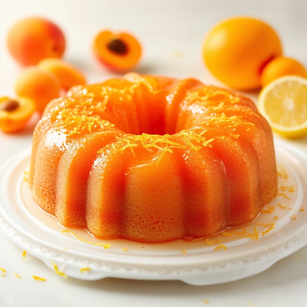 Torta Glassa di Albicocca e Agrumi