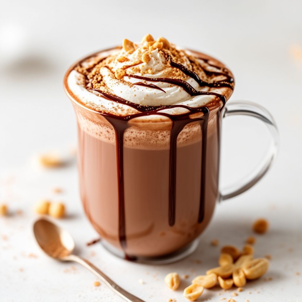 Creamy Peanut Butter Hot Cocoa