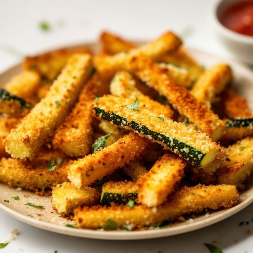 Crispy Baked Zucchini Fries