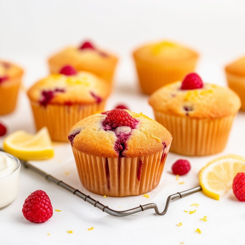 Muffin al Limone e Lampone