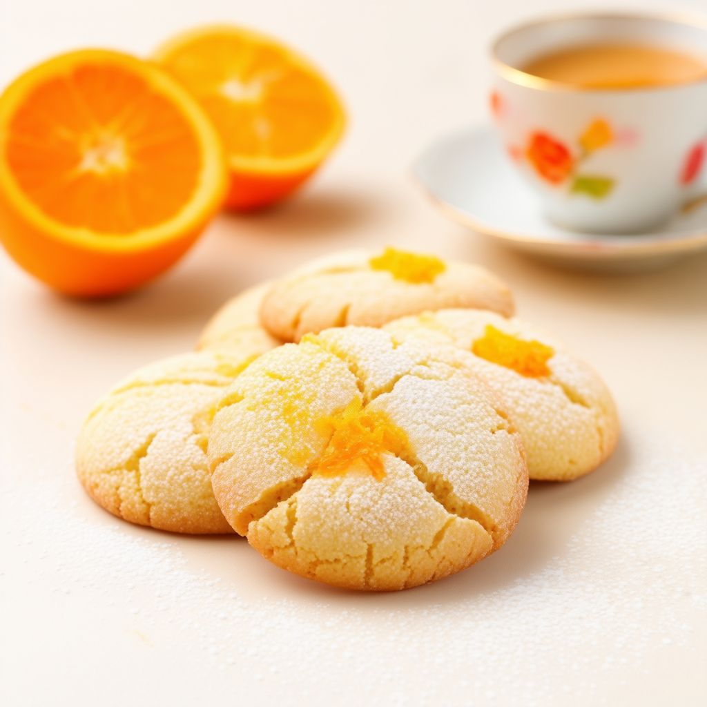 Zesty Orange Delight Cookies