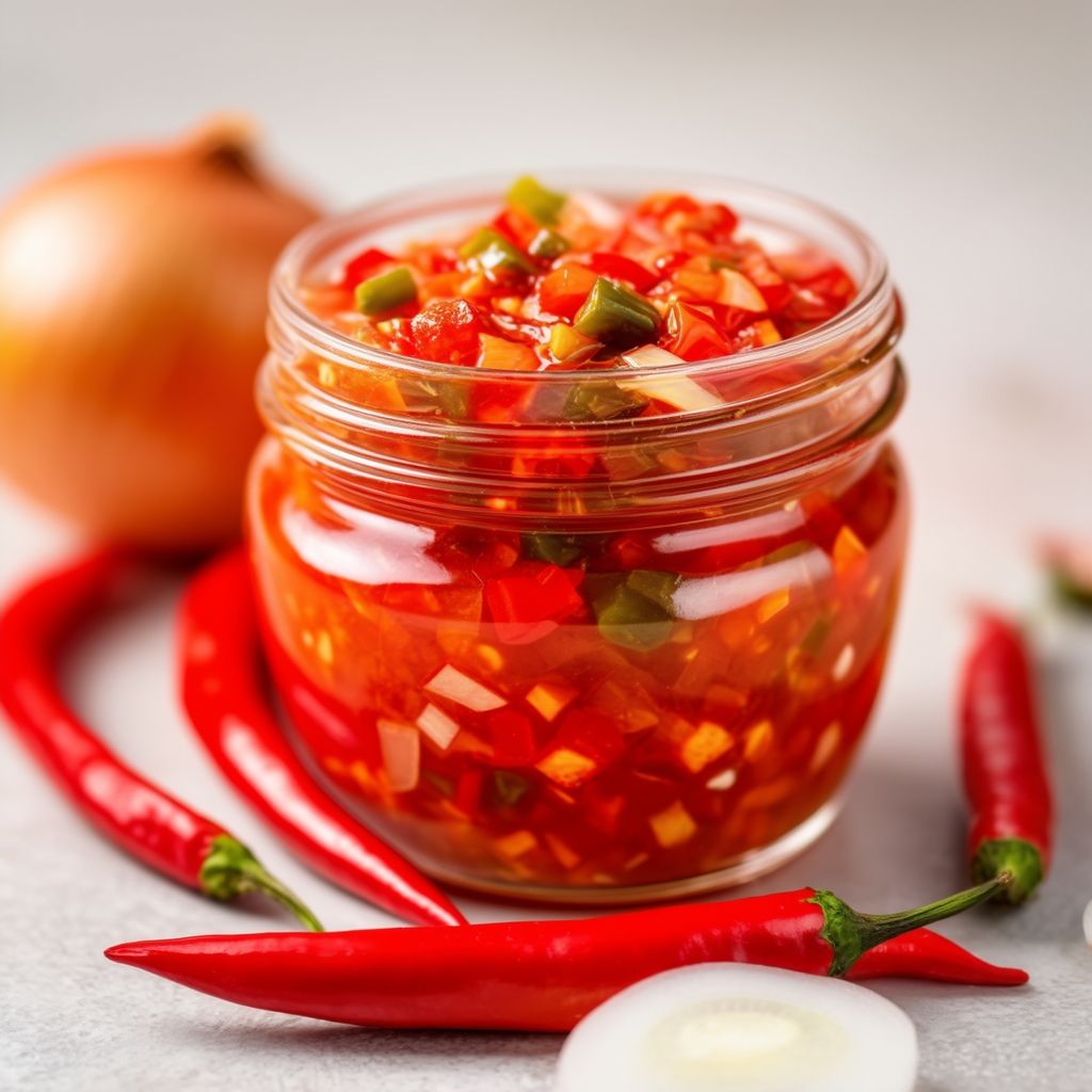 Zesty Pepper and Onion Relish