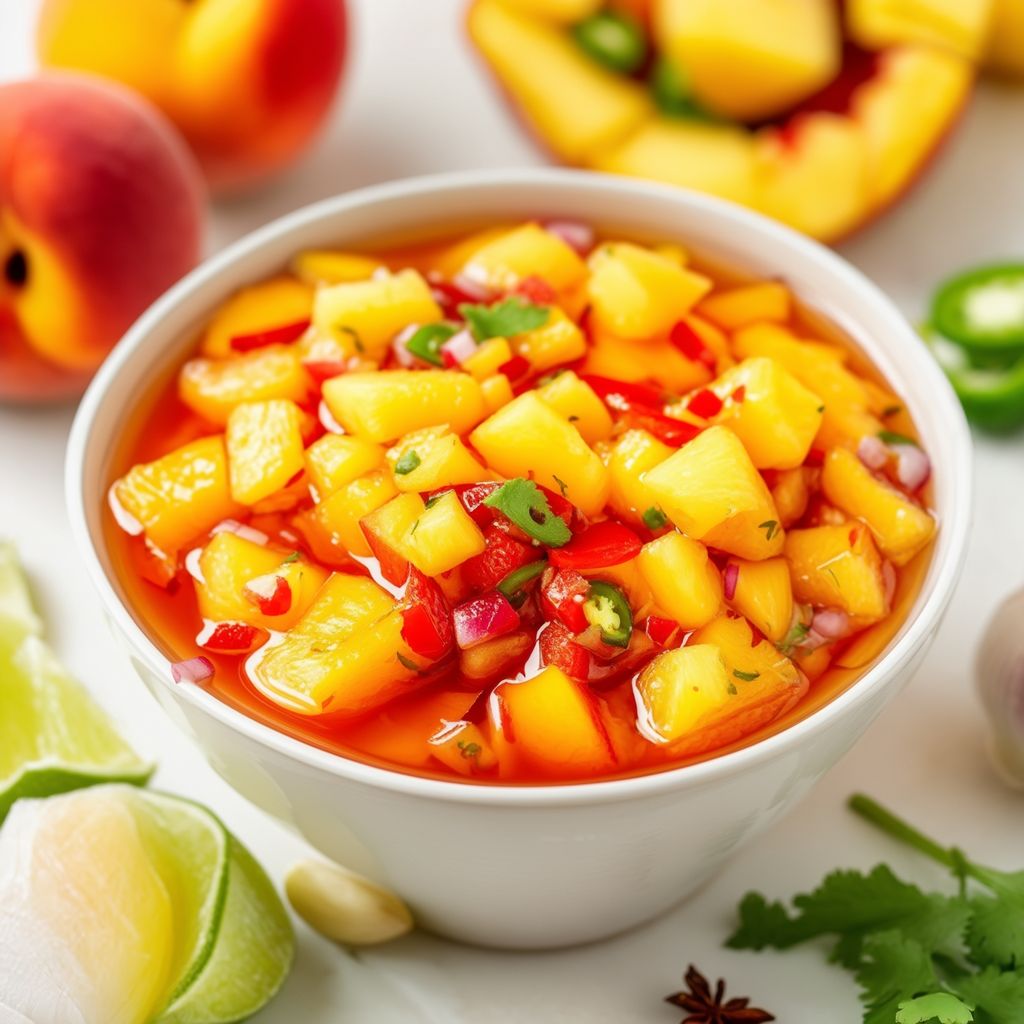 Salsa Piccante di Pesca e Ananas