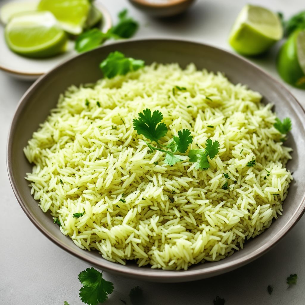 Koriander-Limetten-Basmati-Reis