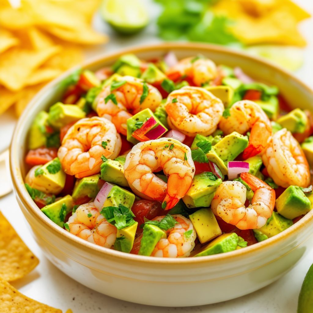 Salsa di Gamberetti e Avocado Piccante