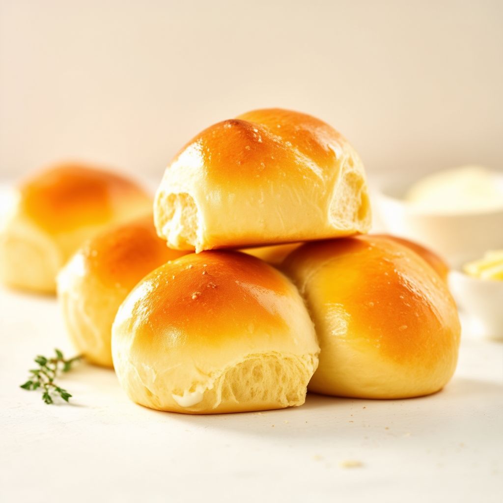 Soft and Buttery Dinner Rolls