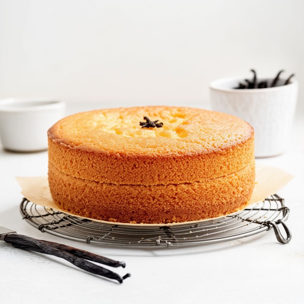 Glutenfreier Vanille-Butterkuchen