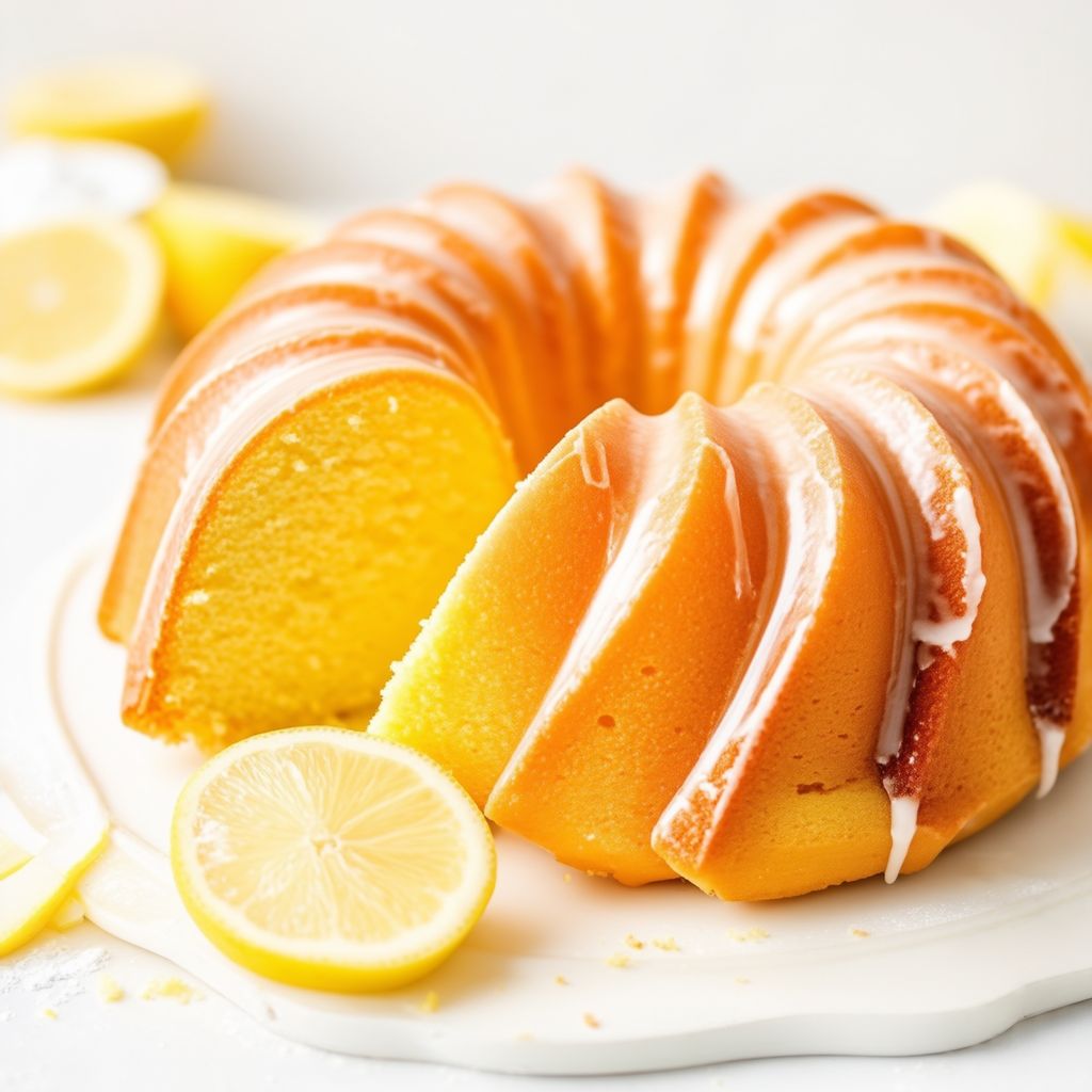 Lemon Sour Cream Bundt Cake