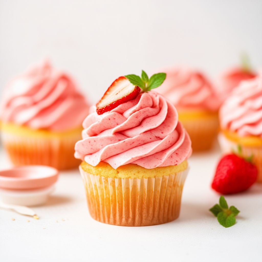 Cupcake alla Fragola Bliss