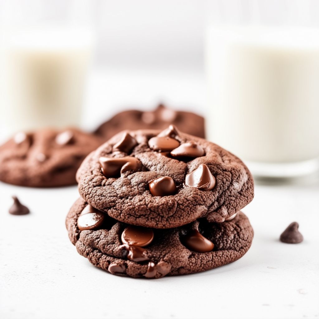 Ultimate Double Chocolate Chip Cookies