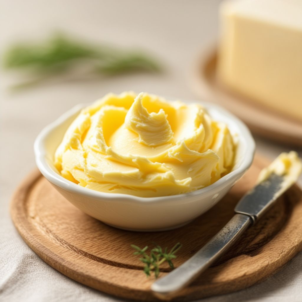 Fluffy Homemade Spreadable Butter