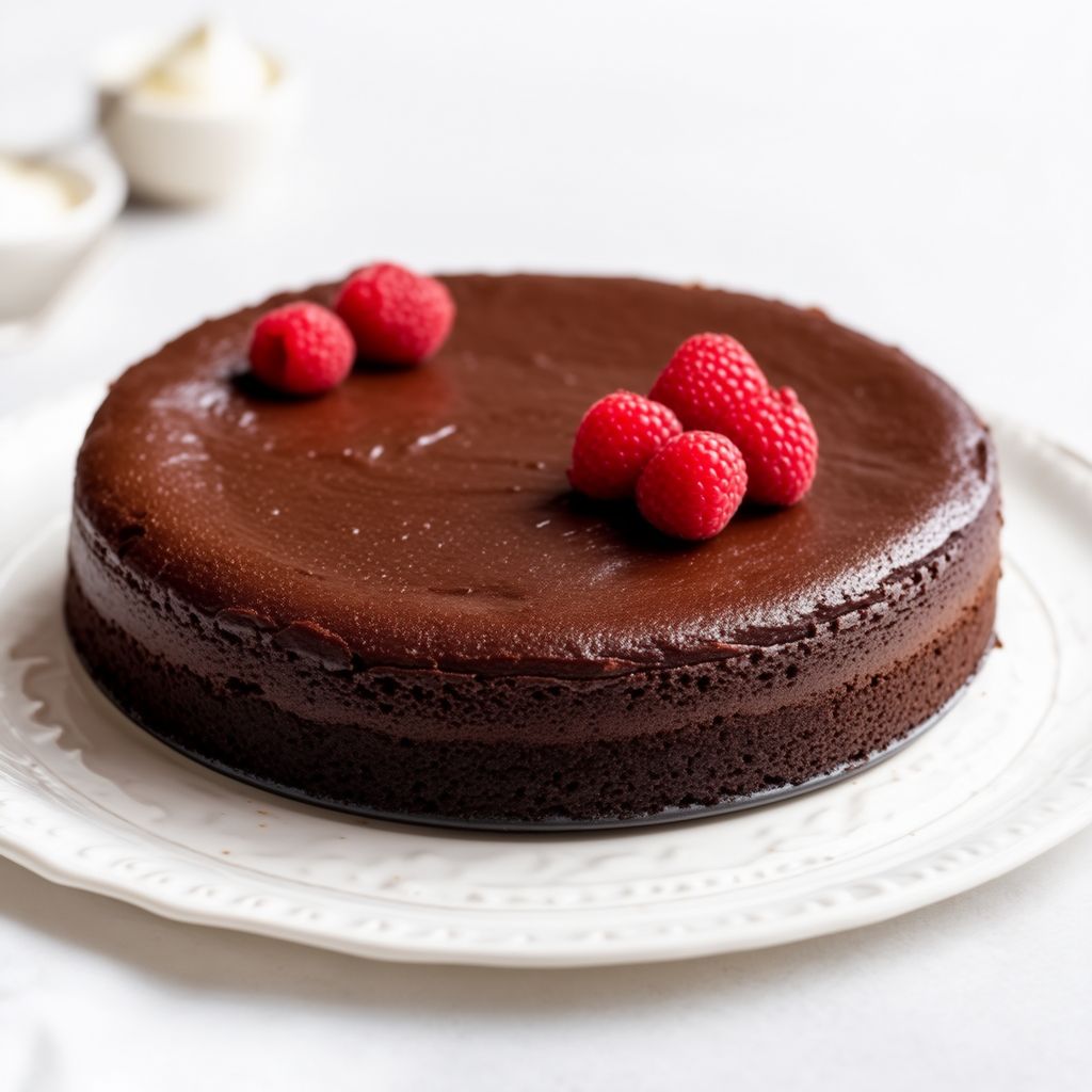 Torta di Cioccolato Senza Farina Decadente