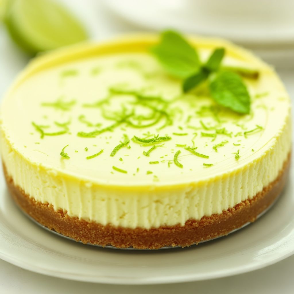 Torta di Cheesecake al Lime