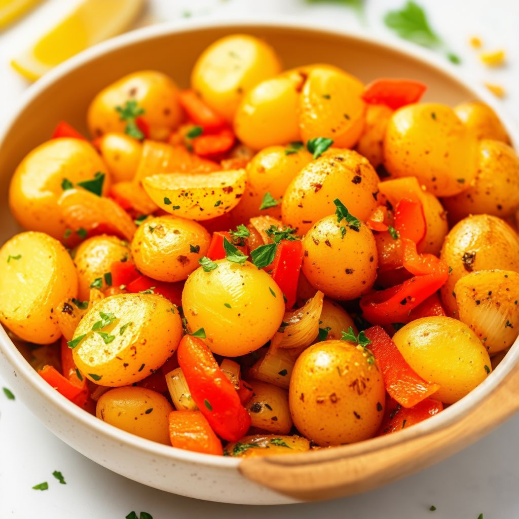 Savory Garlic Herb Potatoes