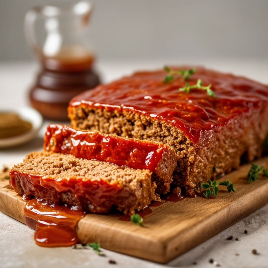 Savory Homestyle Meatloaf with Tangy Glaze