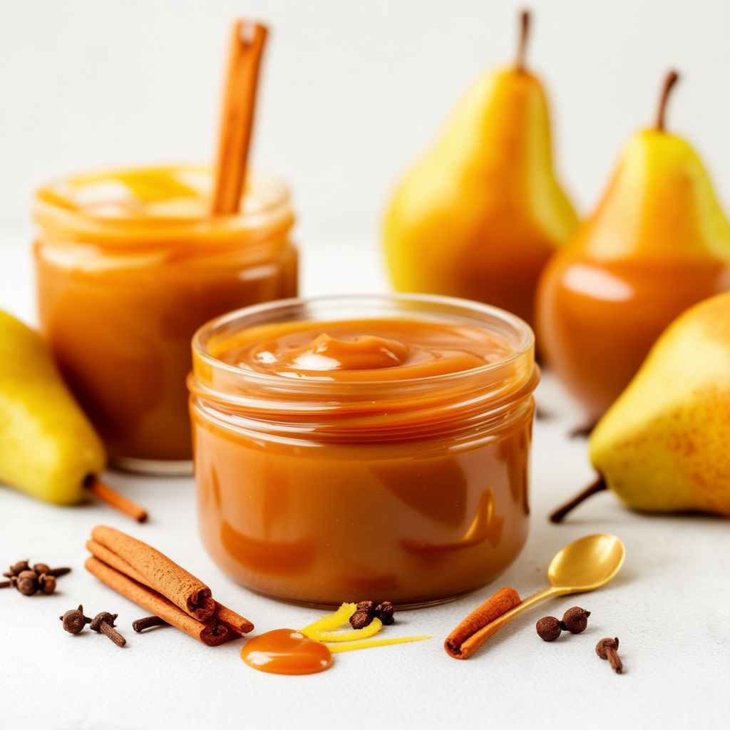 Spiced Caramel Pear Spread