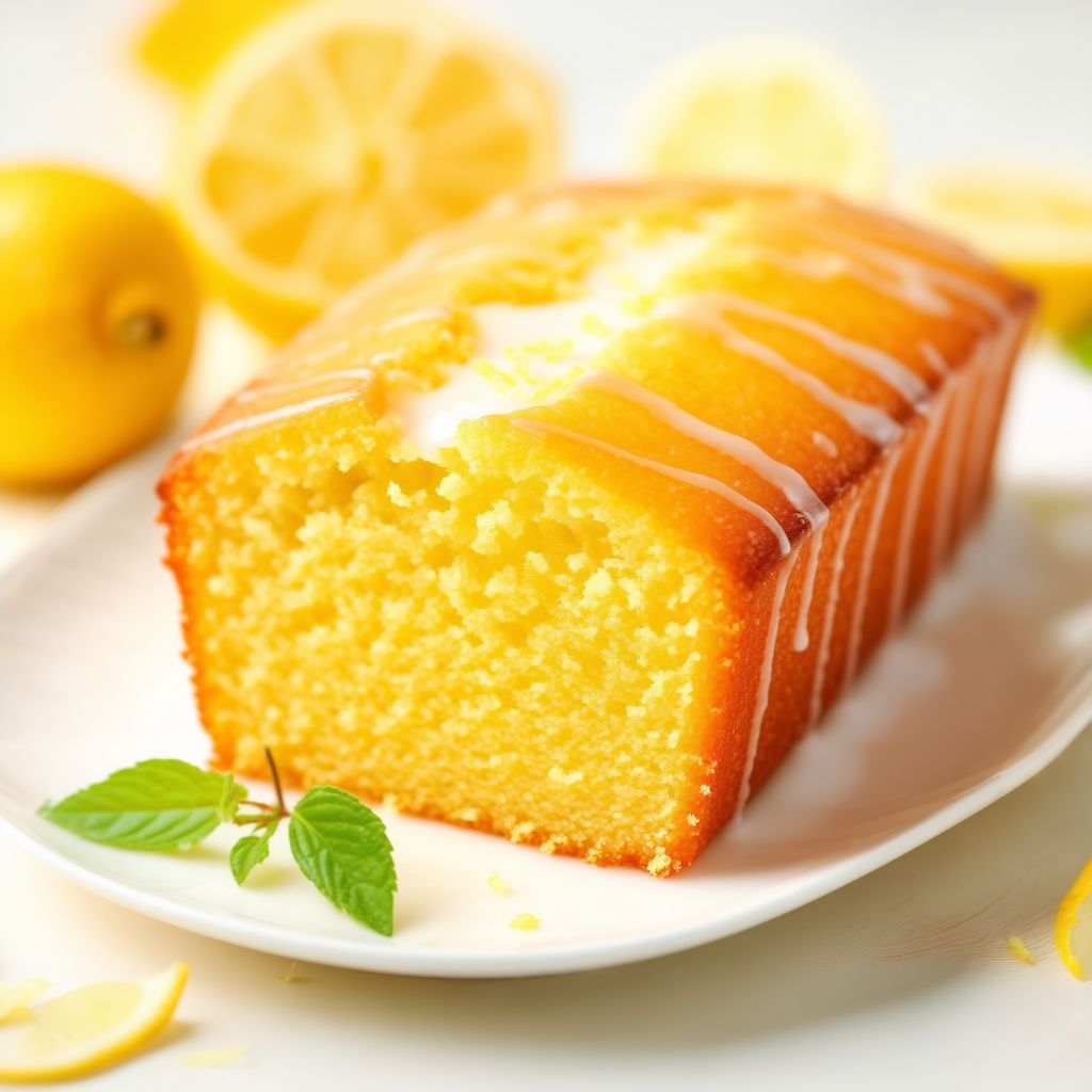 Zesty Zitronenbrotkuchen