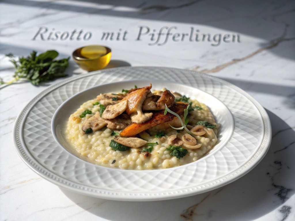 Risotto mit Pfifferlingen