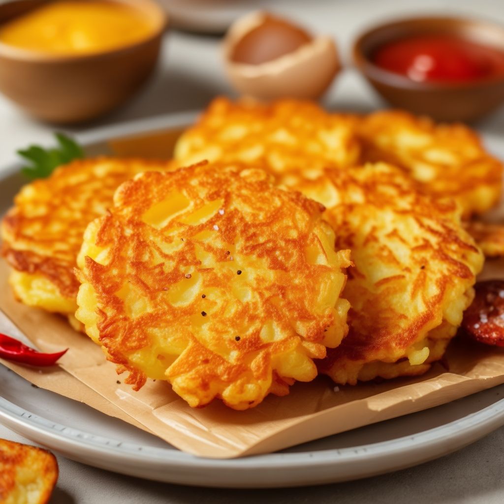 Crispy Golden Potato Fritters