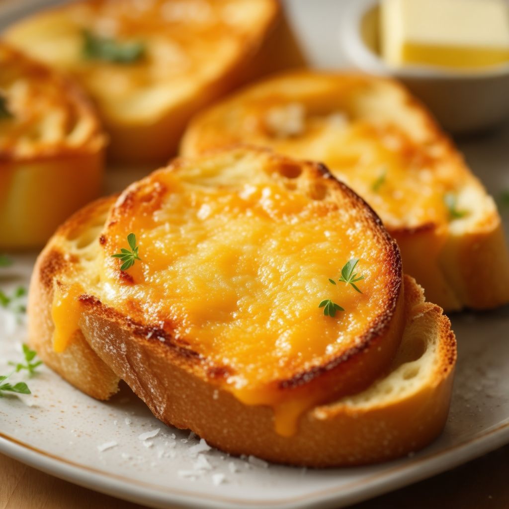 Golden Parmesan Toast