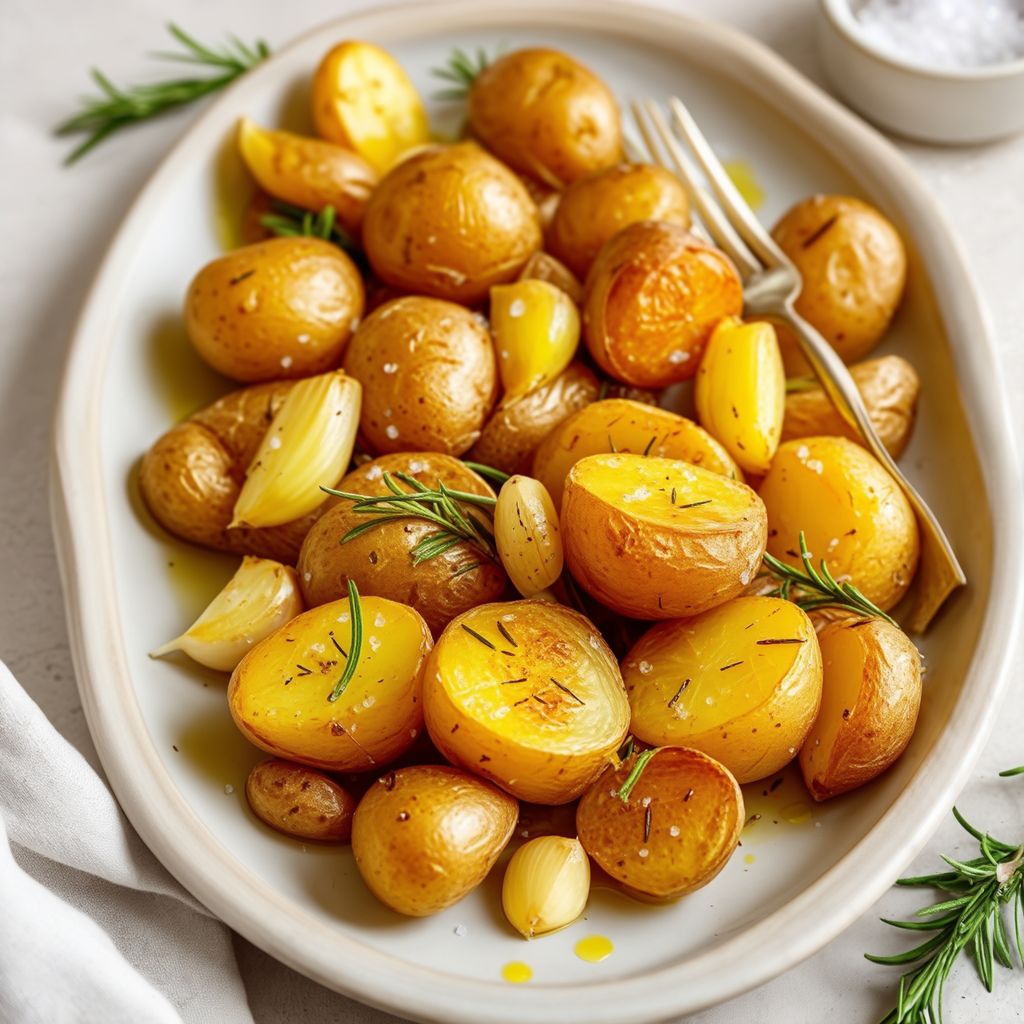 Herbed Garlic Roasted Potatoes