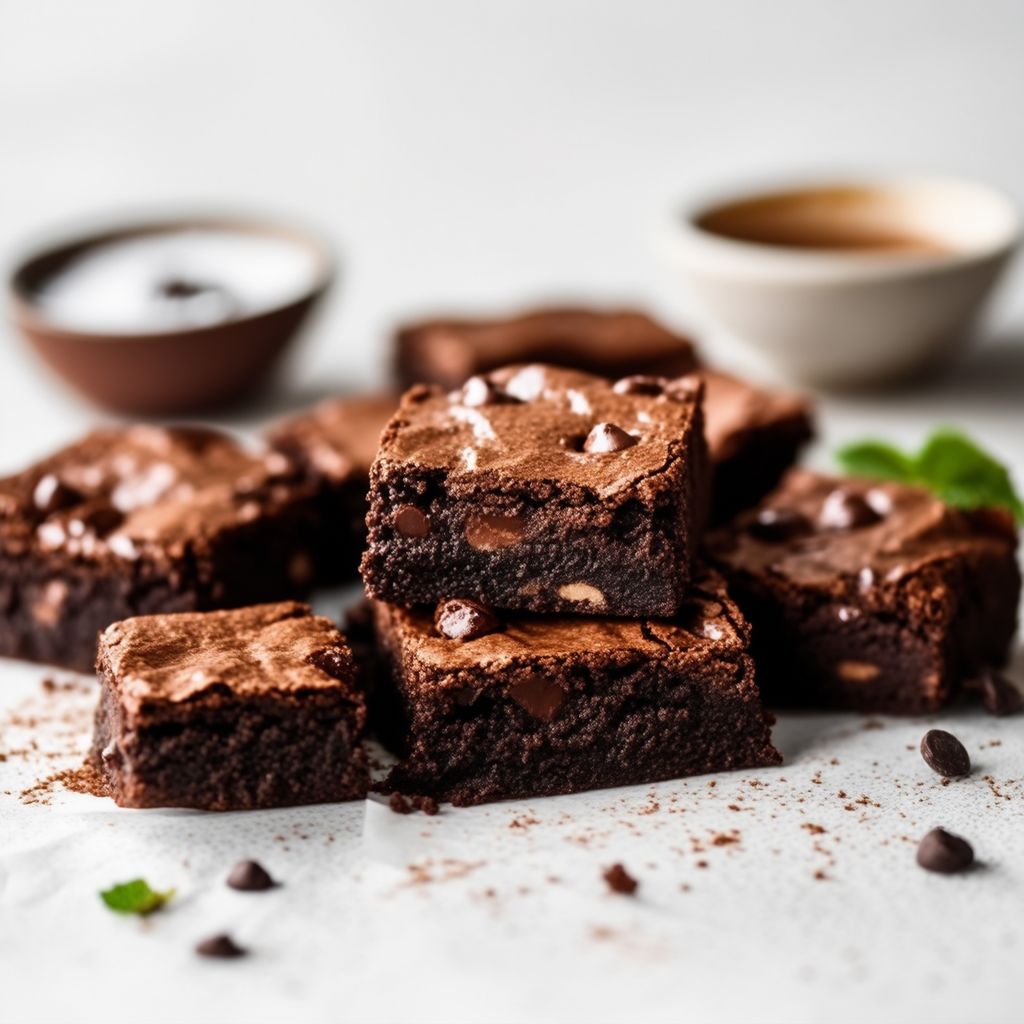 Brownies al Fudge di Cioccolato e Irish Cream