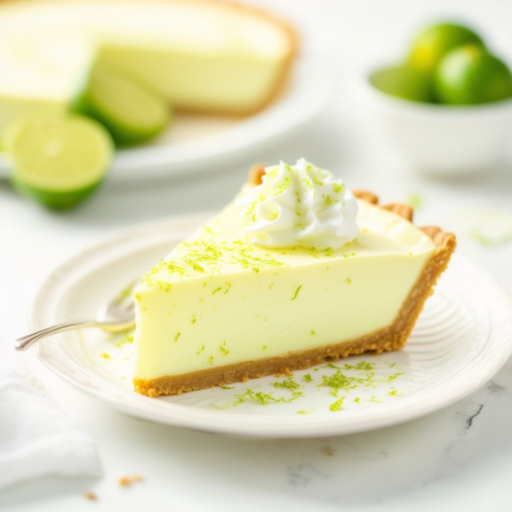 Zesty Lime Delight Pie